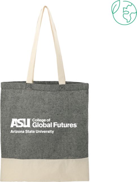 Arizona State Split Recycled Cotton Twill Convention Tote College of Global Futures - ONLINE ONLY