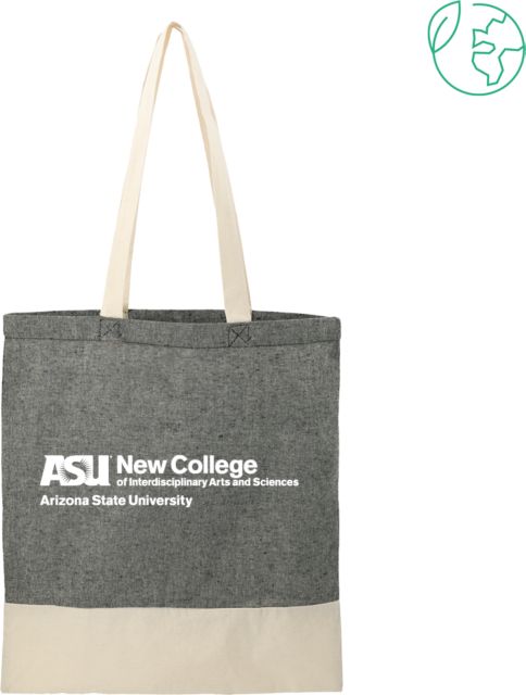 Arizona State Split Recycled Cotton Twill Convention Tote New College of Interdisciplinary Arts - ONLINE ONLY