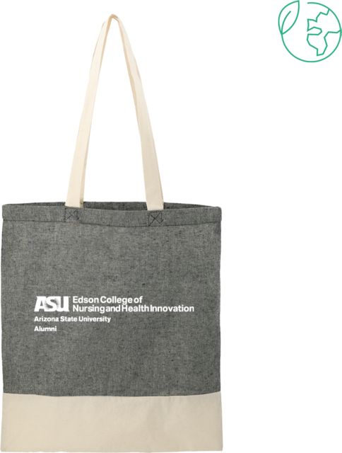 Arizona State Split Recycled Cotton Twill Convention Tote Edson College of Nursing and Health Innovation Alumni - ONLINE ONLY