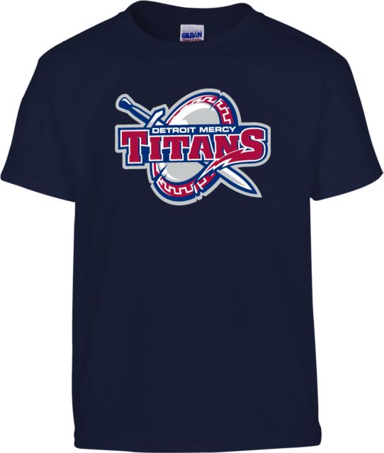 Detroit Mercy Youth T Shirt Detroit Mercy Titans Athletic Mark - ONLINE ONLY