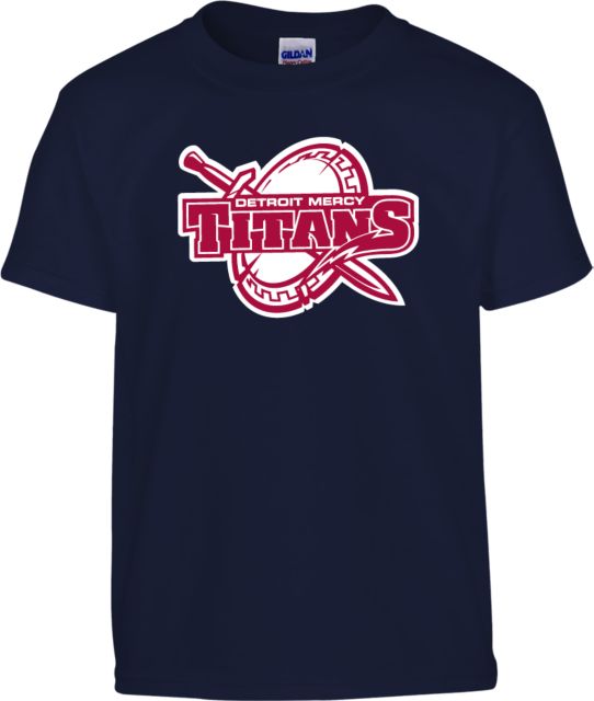 Detroit Mercy Youth T Shirt Detroit Mercy Titans Athletic Mark - ONLINE ONLY