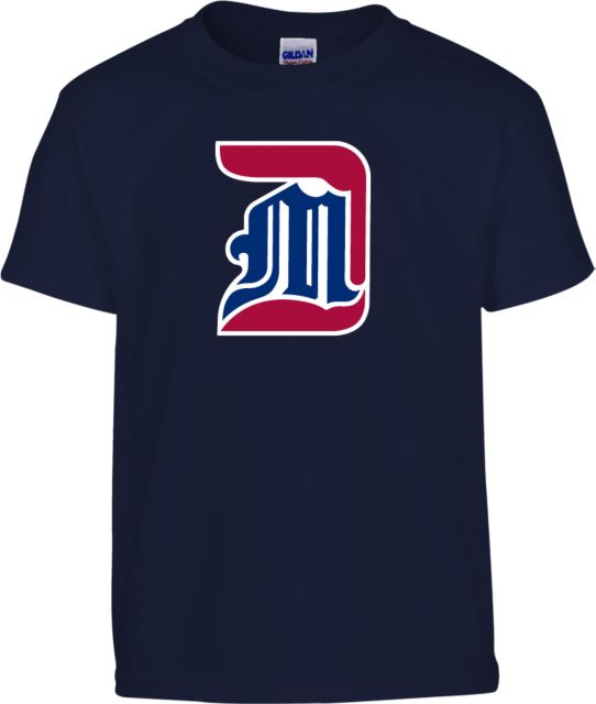 Detroit Mercy Youth T Shirt Detroit Mercy Athletic Monogram - ONLINE ONLY