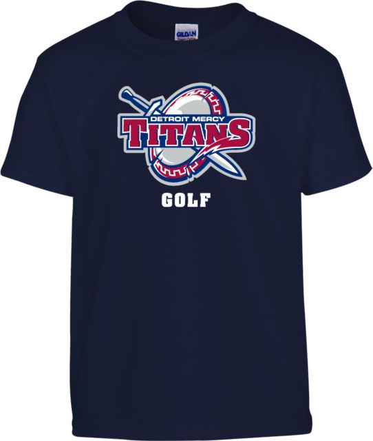 Detroit Mercy Youth T Shirt Golf - Detroit Mercy - ONLINE ONLY