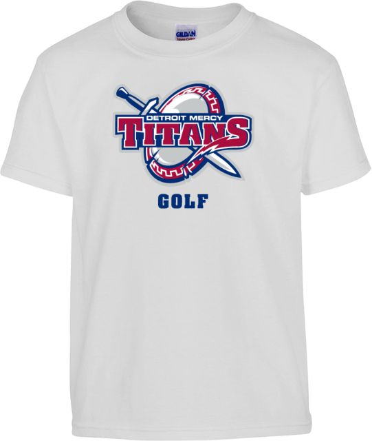 Detroit Mercy Youth T Shirt Golf - Detroit Mercy - ONLINE ONLY