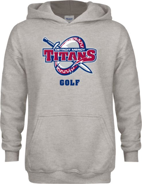 Detroit Mercy Youth Fleece Hood Golf - Detroit Mercy - ONLINE ONLY