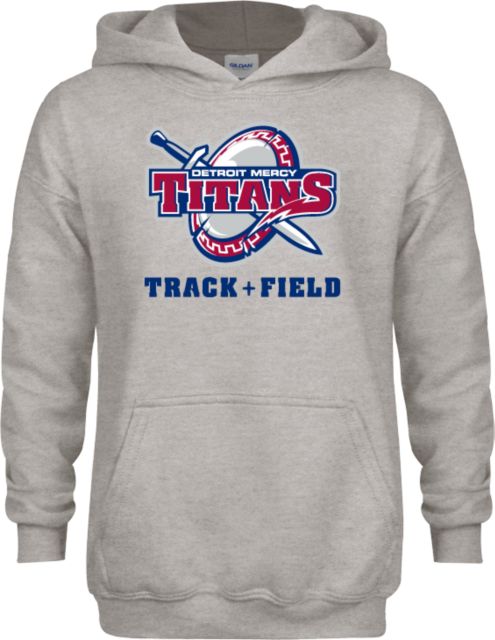 Detroit Mercy Youth Fleece Hood Track and Field - Detroit Mercy - ONLINE ONLY