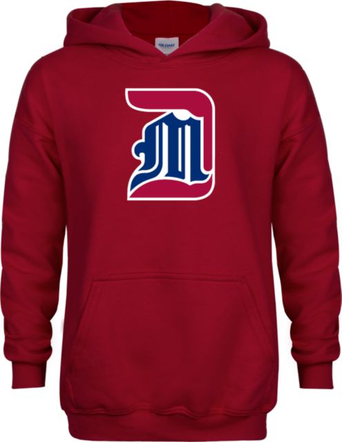 Detroit Mercy Youth Fleece Hoodie Detroit Mercy Athletic Monogram - ONLINE ONLY