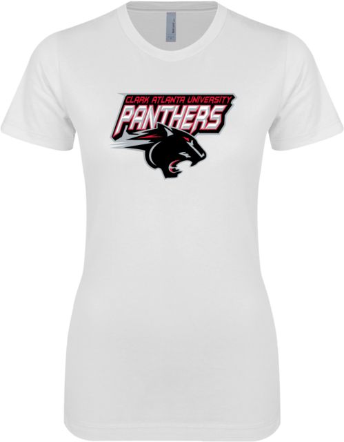 Clark Atlanta Next Level Ladies SoftStyle Junior Fitted Tee Primary Mark - ONLINE ONLY