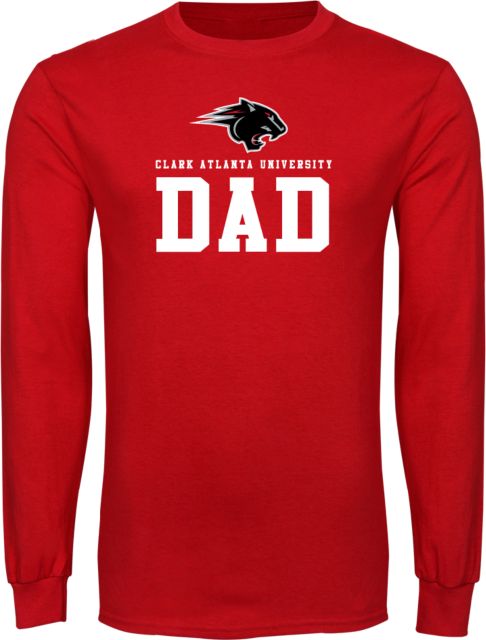 Clark Atlanta Long Sleeve T Shirt Panthers Dad - ONLINE ONLY