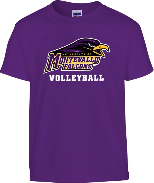 Montevallo Youth T Shirt Montevallo Falcons Volleyball - ONLINE ONLY