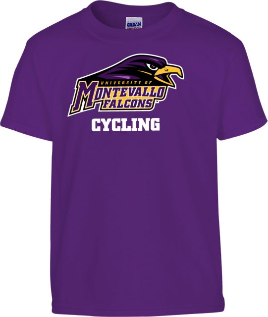 Montevallo Youth T Shirt Montevallo Falcons Cycling - ONLINE ONLY