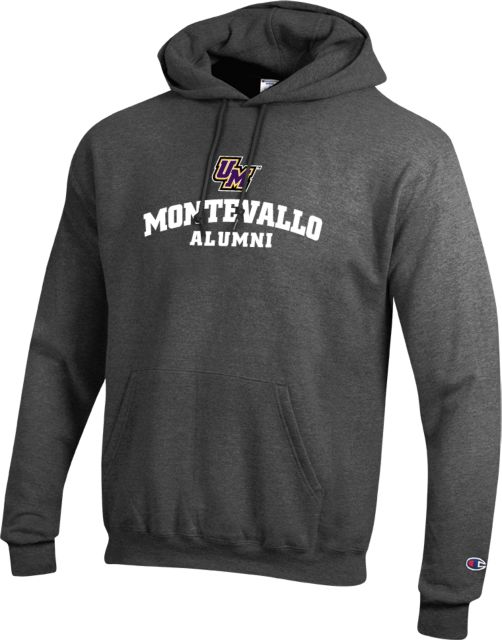 Montevallo Champion Granite Heather Fleece Hoodie UM Montevallo Alumni - ONLINE ONLY