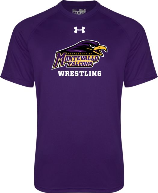 Montevallo Under Armour Tech Tee Montevallo Falcons Wrestling UA - ONLINE ONLY