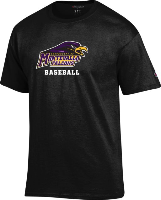 Montevallo Champion T Shirt Montevallo Falcons Baseball - ONLINE ONLY