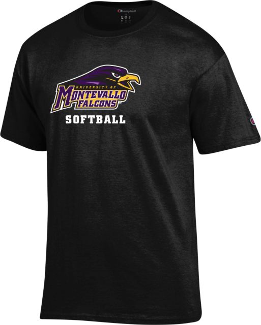 Montevallo Champion T Shirt Montevallo Falcons Softball - ONLINE ONLY