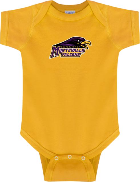 Montevallo Infant Bodysuit Montevallo Primary Athletics Wordmark - ONLINE ONLY