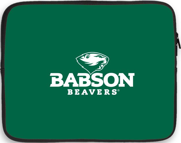 Babson 10 inch Neoprene iPad/Tablet Sleeve Primary Mark - ONLINE ONLY
