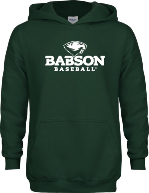 Babson Youth Fleece Hoodie Baseball - ONLINE ONLY