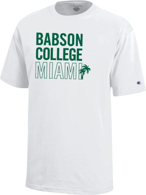 Babson Youth Champion Short Sleeve Tee Babson Miami Palms - ONLINE ONLY