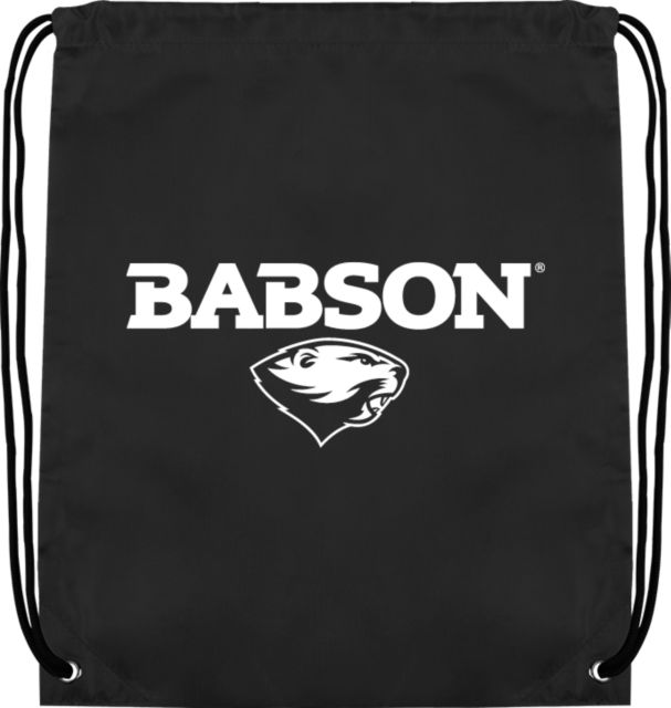 Babson Drawstring Backpack Secondary Mark - ONLINE ONLY
