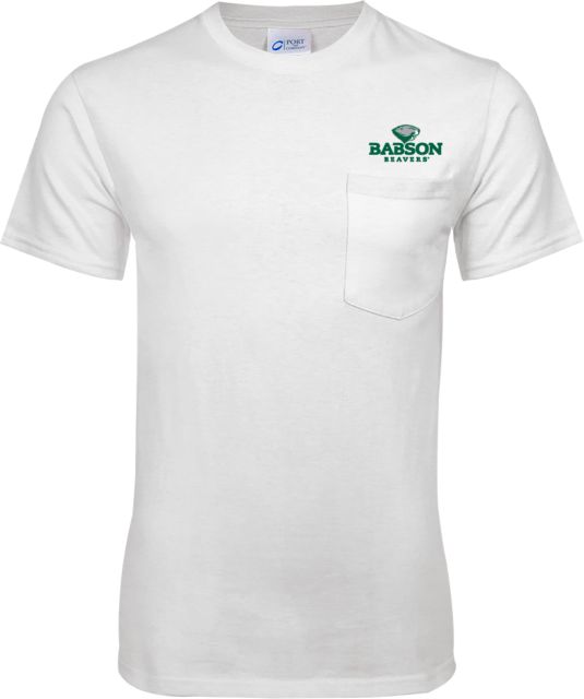 Babson T Shirt w/Pocket Primary Mark - ONLINE ONLY