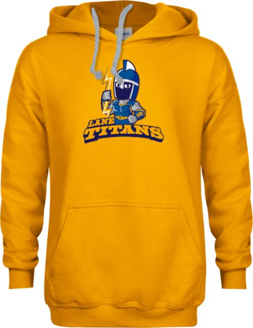Lane Community Youth Fleece Hoodie Mascot with Lightning Bolt - ONLINE ONLY