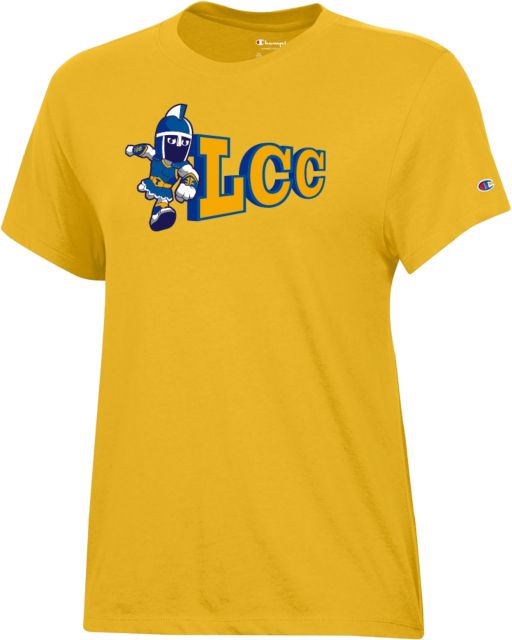 Lane Community Champion Womens Core Short Sleeve Tee Mascot LCC - ONLINE ONLY