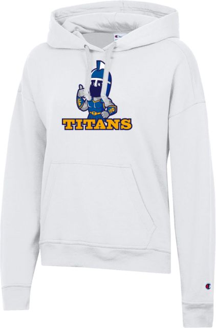 Lane Community Champion Womens Powerblend Pullover Hood Mascot with Titans - ONLINE ONLY