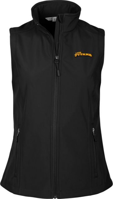Lane Community Womens Core Softshell Vest Athletic Wordmark - ONLINE ONLY