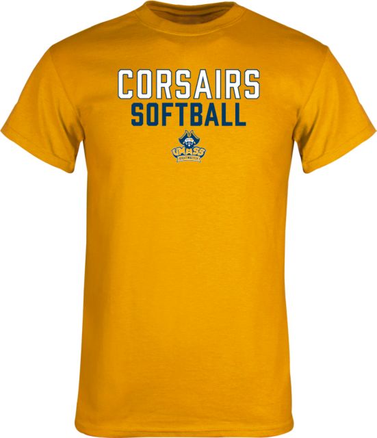 UMass Dartmouth T Shirt UMass Corsairs Softball - ONLINE ONLY