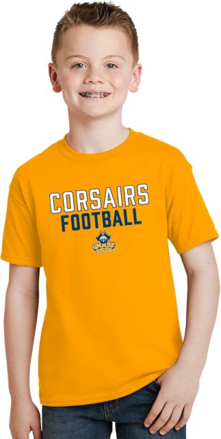 UMass Dartmouth Youth T Shirt UMass Corsairs Football - ONLINE ONLY