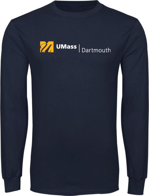 UMass Dartmouth Long Sleeve T Shirt UMass Dartmouth University Logo - ONLINE ONLY