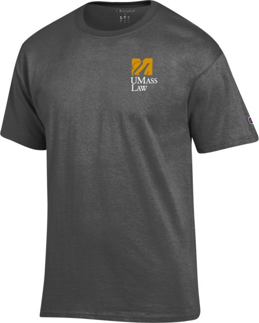 UMass Dartmouth Champion T Shirt UMass Law Stacked - ONLINE ONLY