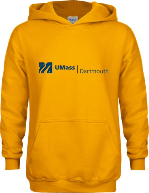 UMass Dartmouth Youth Fleece Hoodie UMass Dartmouth University Logo - ONLINE ONLY