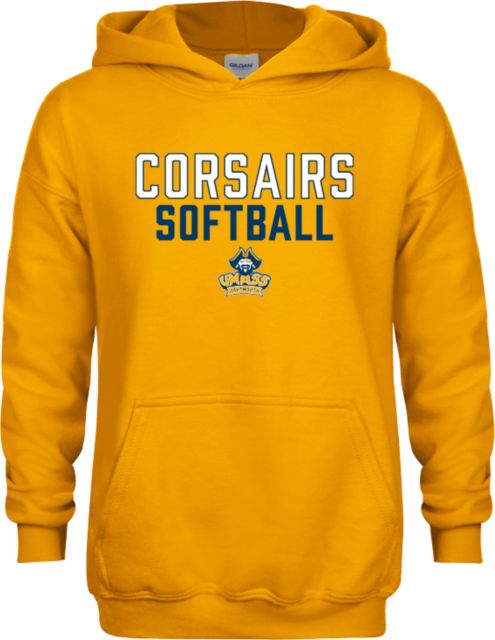 UMass Dartmouth Youth Fleece Hoodie UMass Corsairs Softball - ONLINE ONLY