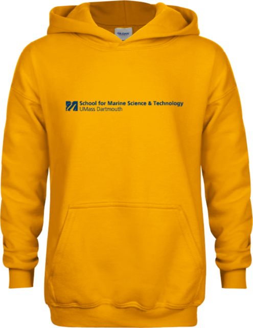 UMass Dartmouth Youth Fleece Hoodie UMass Dartmouth  Marine Science and Technology - ONLINE ONLY