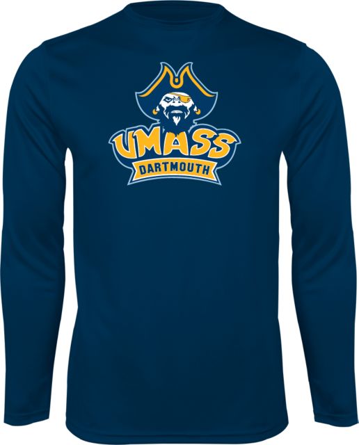 UMass Dartmouth Performance Longsleeve Shirt UMass Dartmouth Spirit Mark - ONLINE ONLY
