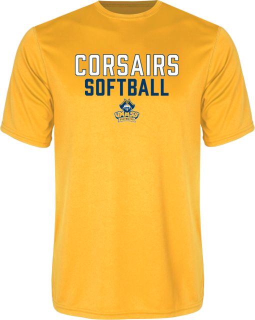 UMass Dartmouth Performance Tee UMass Corsairs Softball - ONLINE ONLY