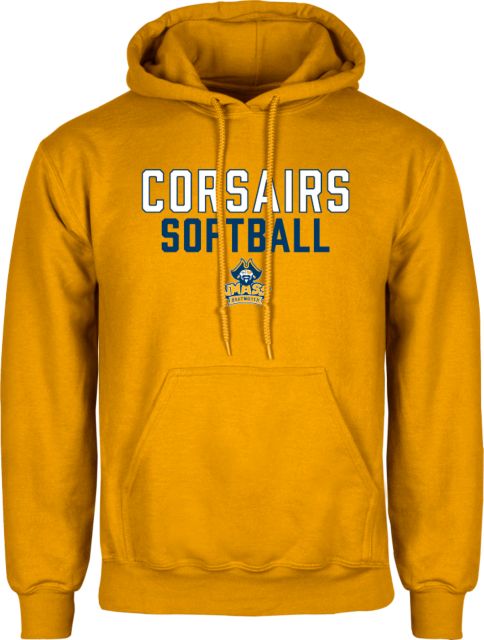 UMass Dartmouth Fleece Hoodie UMass Corsairs Softball - ONLINE ONLY