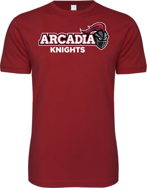 Arcadia Next Level SoftStyle Cardinal T Shirt Official Logo - ONLINE ONLY