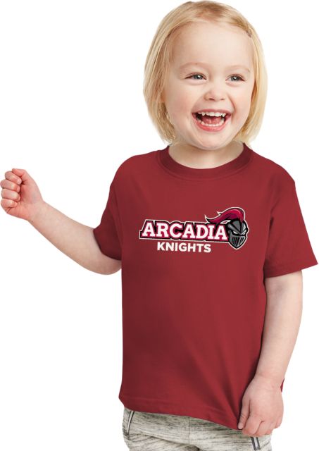 Arcadia Toddler Cardinal T Shirt Official Logo - ONLINE ONLY