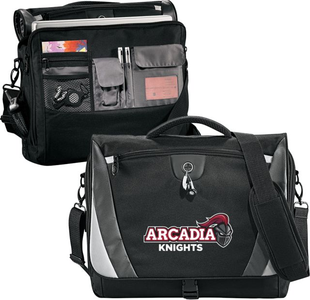 Arcadia Slope Compu Messenger Bag Official Logo - ONLINE ONLY