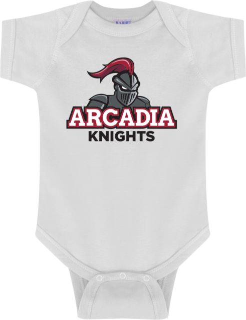 Arcadia Infant Bodysuit Arcadia Knights Stacked - ONLINE ONLY