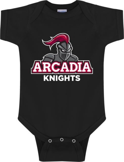 Arcadia Infant Bodysuit Arcadia Knights Stacked - ONLINE ONLY