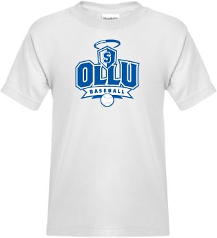 OLLU Youth T Shirt Baseball - ONLINE ONLY