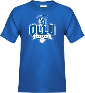 OLLU Youth T Shirt Baseball - ONLINE ONLY