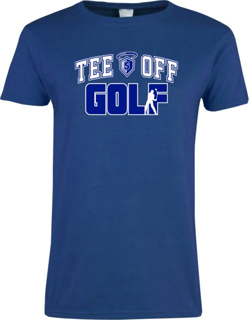 OLLU Ladies T Shirt Tee Off Golf Design - ONLINE ONLY