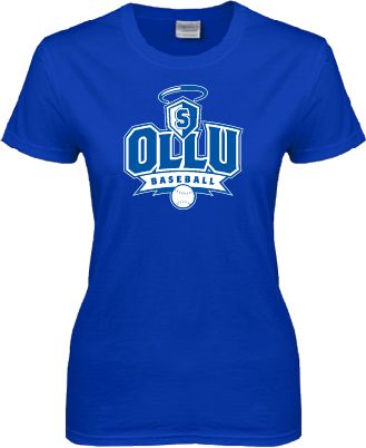 OLLU Ladies T Shirt Baseball - ONLINE ONLY