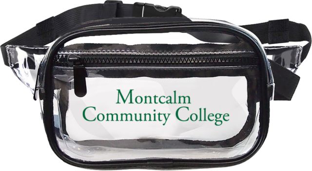 Montcalm Clear Fanny Pack Montcalm Community College