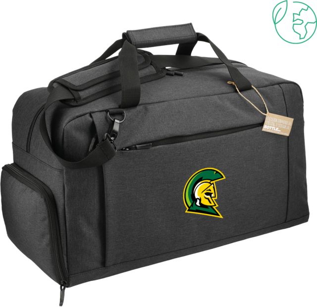 Montcalm Aft Recycled PET 21 Inch Duffel Montcalm Community College Mascot